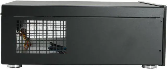Alt view image 6 of 14 - SILVERSTONE Black Aluminum Crown Series CW01B-R ATX Media Center / HTPC Case