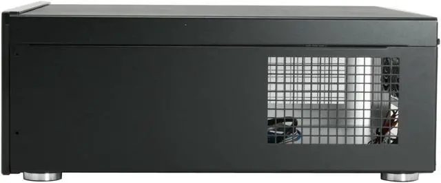 Alt view image 8 of 14 - SILVERSTONE Black Aluminum Crown Series CW01B-R ATX Media Center / HTPC Case