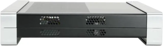 Alt view image 4 of 12 - SILVERSTONE Black Aluminum / Steel Milo Series ML02B-MXR Micro ATX Media Center / HTPC Case