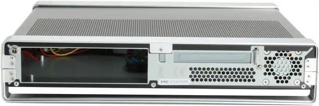 Alt view image 5 of 12 - SILVERSTONE Black Aluminum / Steel Milo Series ML02B-MXR Micro ATX Media Center / HTPC Case