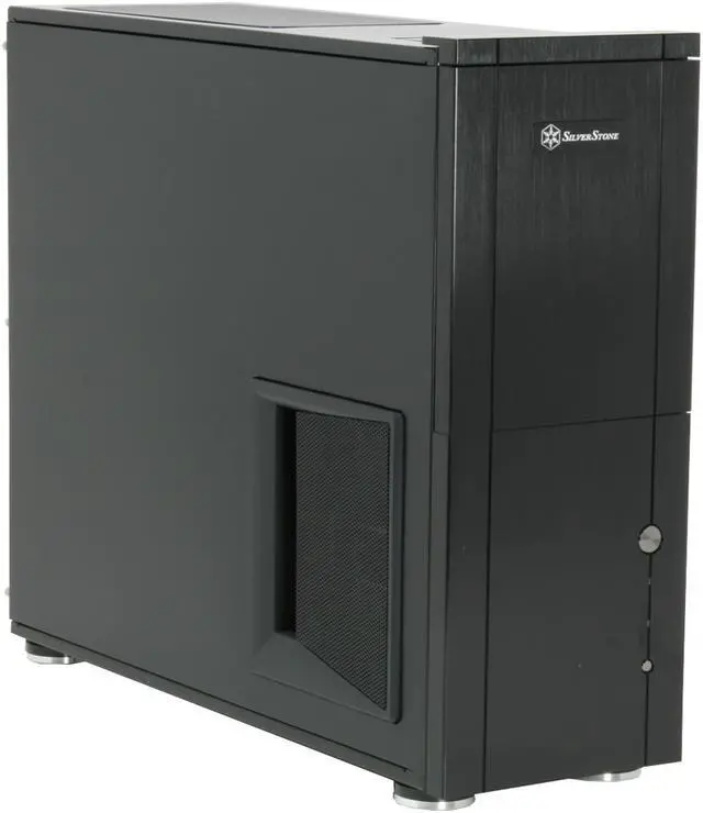 Main image of SilverStone Temjin Series SST-TJ10B-USB3.0 Black Aluminum ATX Full Tower Computer Case