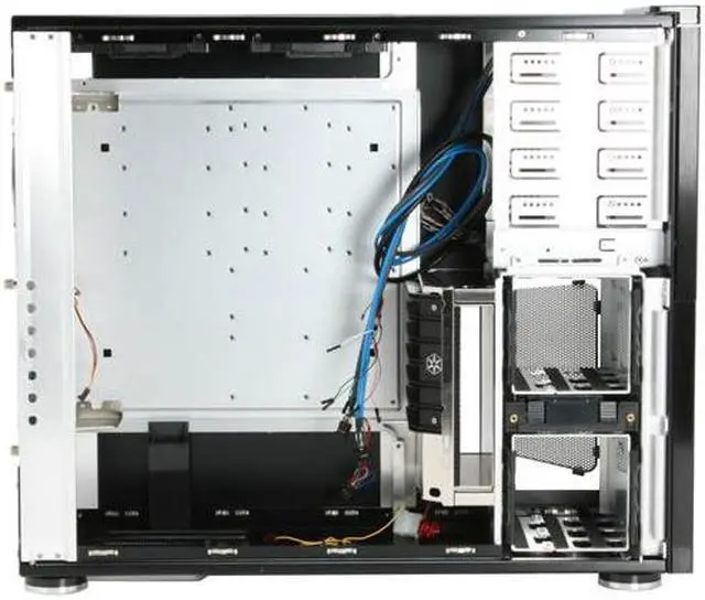 Alt view image 11 of 15 - SilverStone Temjin Series SST-TJ10B-USB3.0 Black Aluminum ATX Full Tower Computer Case