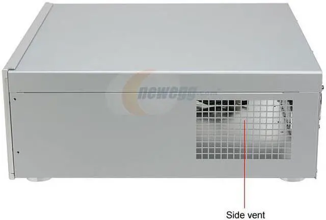 Alt view image 4 of 12 - SILVERSTONE Silver Aluminum Lascala Series LC18S-V64 ATX Media Center / HTPC Case