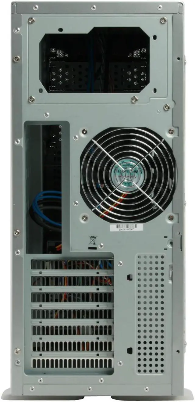 Alt view image 7 of 17 - SilverStone KUBLAI Series KL03S Silver 2.5mm aluminum front door, 0.8mm SECC body ATX Mid Tower Computer Case