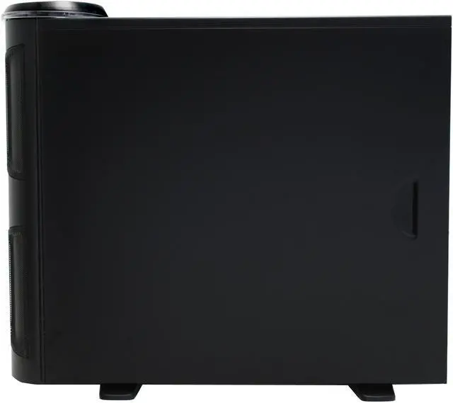 Alt view image 8 of 16 - SilverStone KUBLAI Series KL03-B Black 2.5mm aluminum front door, 0.8mm SECC body ATX Full Tower Computer Case