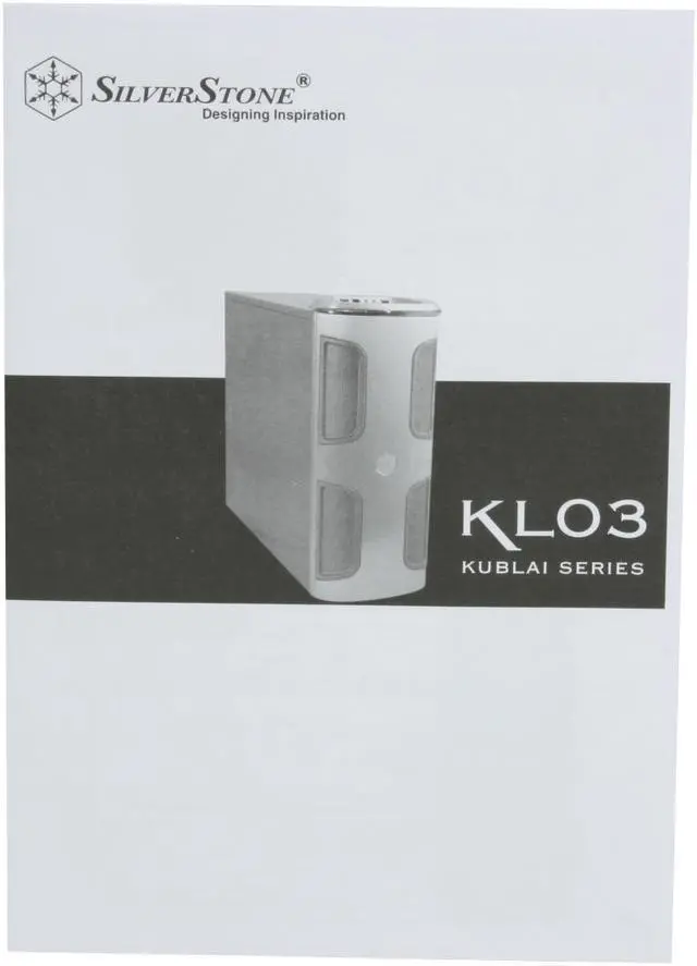 Alt view image 15 of 16 - SilverStone KUBLAI Series KL03-B Black 2.5mm aluminum front door, 0.8mm SECC body ATX Full Tower Computer Case