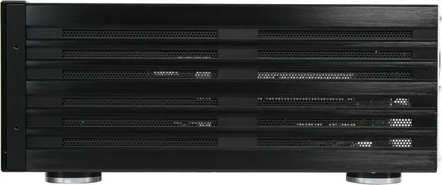 Alt view image 5 of 15 - SILVERSTONE Black Aluminum Crown Series CW03B-MT ATX Media Center / HTPC Case