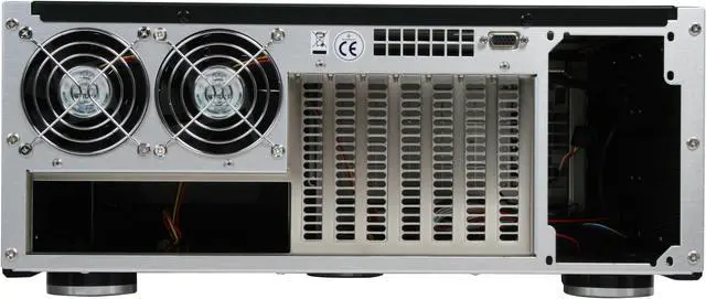 Alt view image 7 of 15 - SILVERSTONE Black Aluminum Crown Series CW03B-MT ATX Media Center / HTPC Case