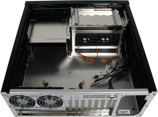 Alt view image 8 of 15 - SILVERSTONE Black Aluminum Crown Series CW03B-MT ATX Media Center / HTPC Case