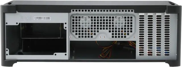 Alt view image 6 of 9 - SILVERSTONE Black Aluminum / Steel Grandia GD02B Micro ATX Media Center / HTPC Case