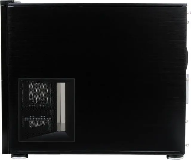 Alt view image 11 of 13 - SilverStone Temjin Series TJ10B-WESA Black Aluminum ATX Full Tower ESA certified Computer Case