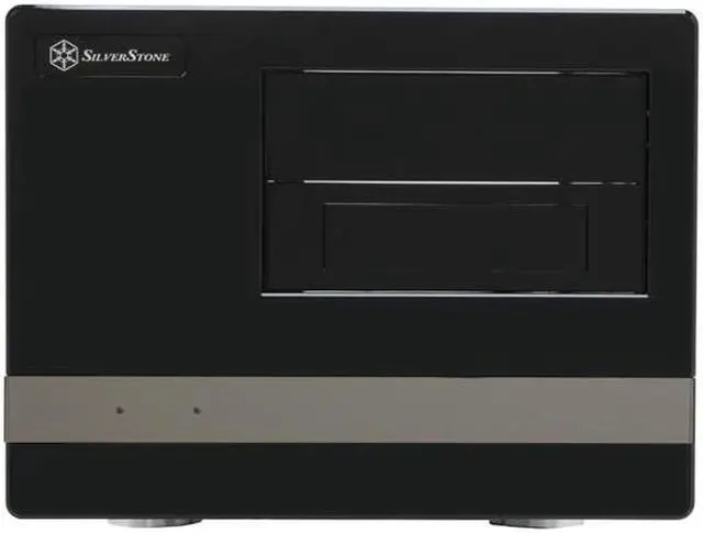 Alt view image 3 of 12 - SilverStone SUGO SG02-BF Black ABS / SECC Steel Micro ATX Desktop Computer Case