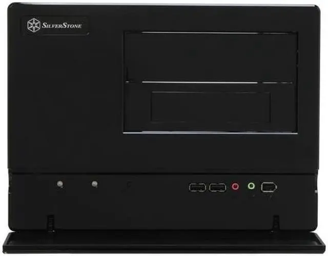 Alt view image 5 of 12 - SilverStone SUGO SG02-BF Black ABS / SECC Steel Micro ATX Desktop Computer Case