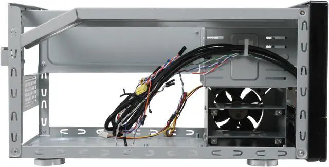 Alt view image 9 of 12 - SilverStone SUGO SG02-BF Black ABS / SECC Steel Micro ATX Desktop Computer Case