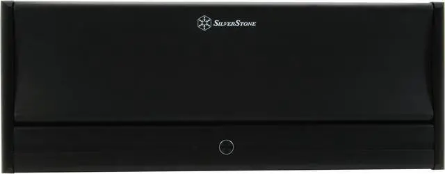 Alt view image 2 of 12 - SILVERSTONE Black Aluminum / Steel Lascala Series LC13B-E ATX Media Center / HTPC Case