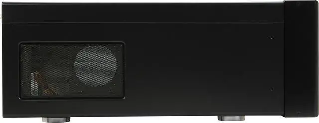 Alt view image 6 of 12 - SILVERSTONE Black Aluminum / Steel Lascala Series LC13B-E ATX Media Center / HTPC Case