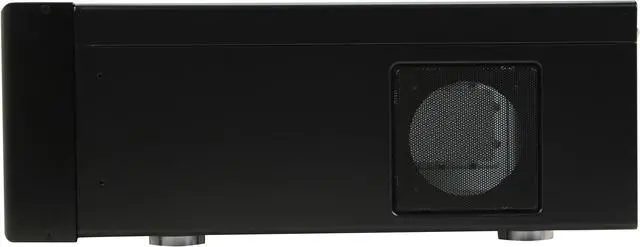 Alt view image 8 of 12 - SILVERSTONE Black Aluminum / Steel Lascala Series LC13B-E ATX Media Center / HTPC Case