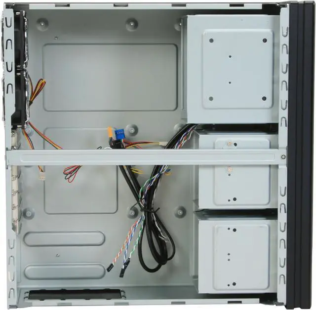 Alt view image 8 of 11 - SILVERSTONE Black Aluminum / Steel Lascala Series LC10B-E ATX Media Center / HTPC Case