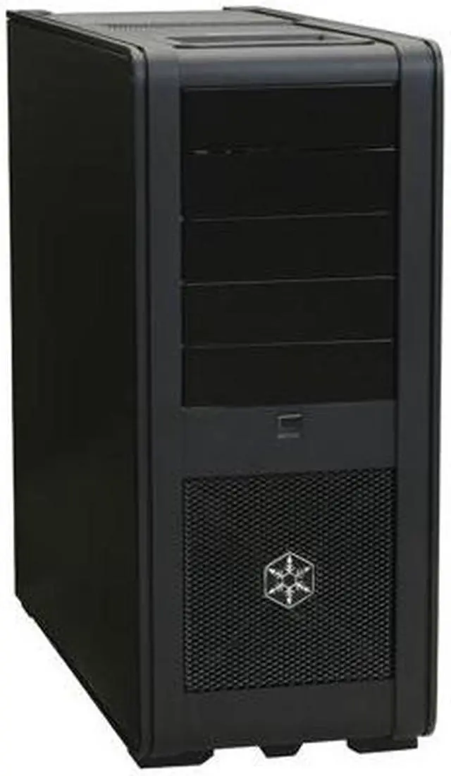Main image of SilverStone Fortress Series FT01-B Black Aluminum ATX Mid Tower Uni-body Computer Case