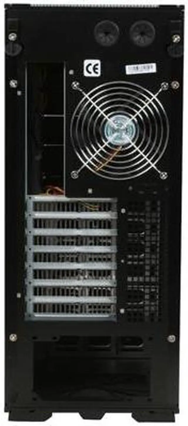 Alt view image 11 of 12 - SilverStone Fortress Series FT01-B Black Aluminum ATX Mid Tower Uni-body Computer Case