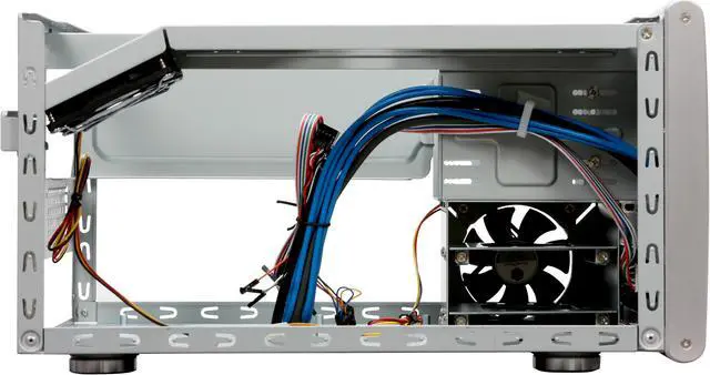 Alt view image 9 of 13 - SilverStone Sugo SG01-SF Silver Aluminum / Steel MicroATX Desktop SFF Chassis Computer Case