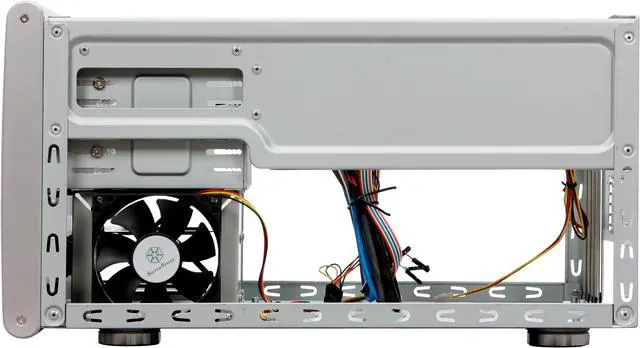 Alt view image 11 of 13 - SilverStone Sugo SG01-SF Silver Aluminum / Steel MicroATX Desktop SFF Chassis Computer Case