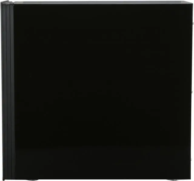 Alt view image 9 of 11 - SilverStone Temjin Series TJ04B-W Black Aluminum / Steel ATX Mid Tower Computer Case