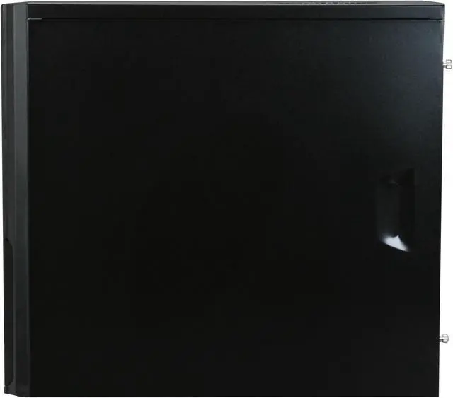 Alt view image 9 of 11 - SilverStone Precision Series PS02B Black Aluminum / Steel ATX Mid Tower Computer Case