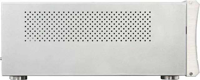 Alt view image 5 of 13 - SILVERSTONE Silver Aluminum front panel, 1.0mm SECC body Lascala Series LC03S-V ATX Media Center / HTPC Case