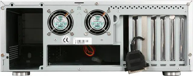 Alt view image 6 of 13 - SILVERSTONE Silver Aluminum front panel, 1.0mm SECC body Lascala Series LC03S-V ATX Media Center / HTPC Case