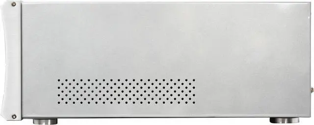 Alt view image 7 of 13 - SILVERSTONE Silver Aluminum front panel, 1.0mm SECC body Lascala Series LC03S-V ATX Media Center / HTPC Case