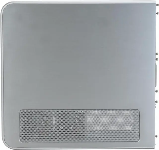 Alt view image 9 of 11 - SilverStone Temjin Series TJ07S-W Silver Aluminum ATX Full Tower Computer Case