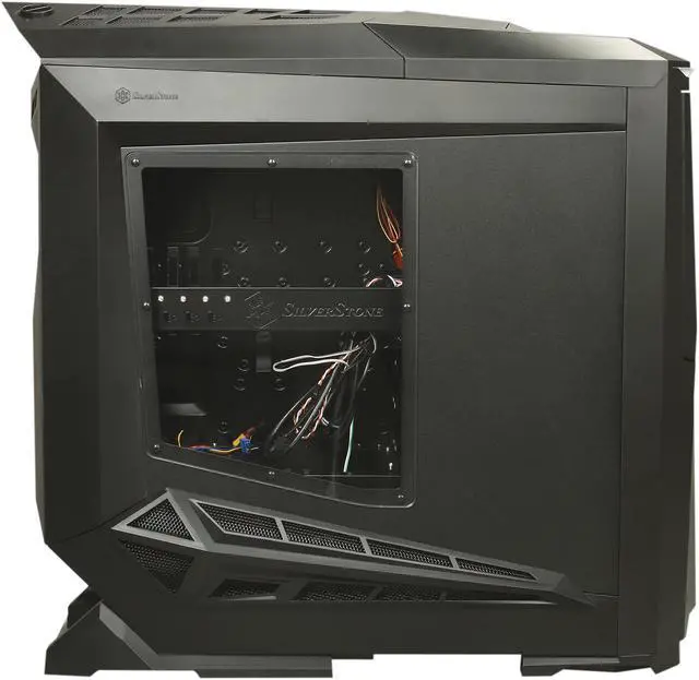Alt view image 4 of 11 - SilverStone RAVEN RV01-BW Black Steel / Plastic ATX Full Tower Computer Case