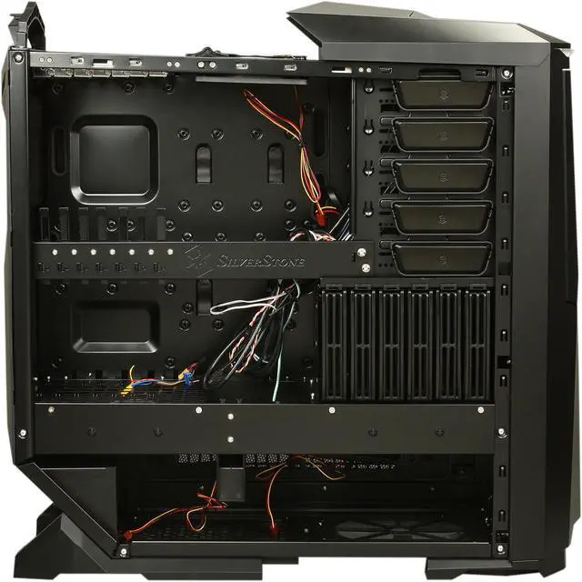 Alt view image 6 of 11 - SilverStone RAVEN RV01-BW Black Steel / Plastic ATX Full Tower Computer Case
