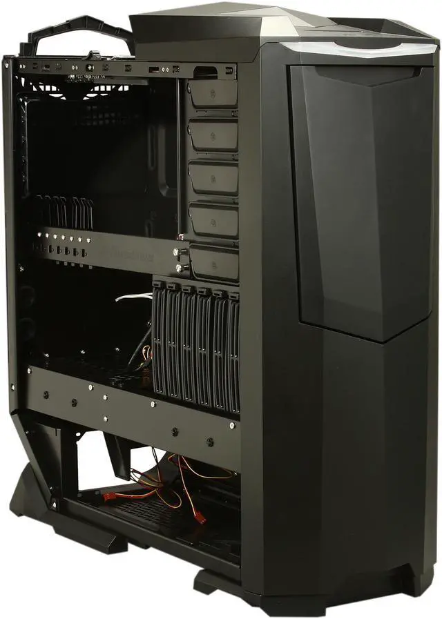 Alt view image 7 of 11 - SilverStone RAVEN RV01-BW Black Steel / Plastic ATX Full Tower Computer Case