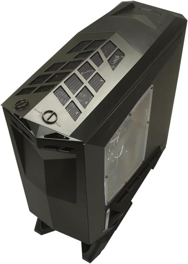Alt view image 9 of 11 - SilverStone RAVEN RV01-BW Black Steel / Plastic ATX Full Tower Computer Case