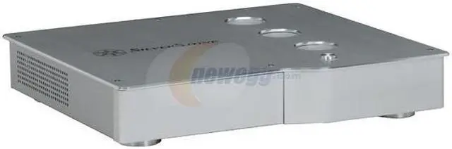 Main image of SILVERSTONE Silver Aluminum / Steel C09S Mini-ITX Media Center / HTPC Case
