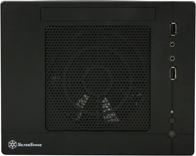 Alt view image 2 of 8 - SilverStone Sugo SG05-B Black SECC / Plastic Mini-ITX Desktop Computer Case SFX 300W 80Plus Power Supply