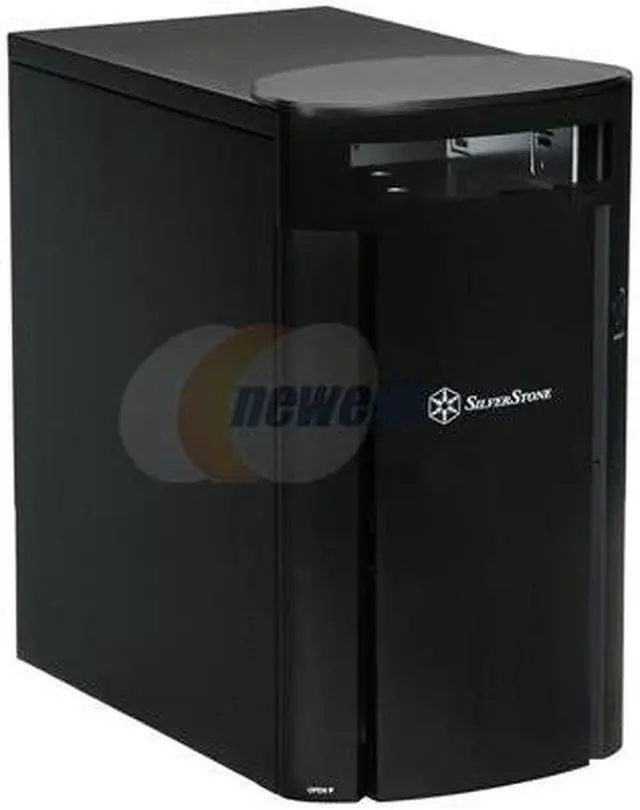 Main image of SilverStone Sugo Series SG04B Black Aluminum / SECC Micro ATX Mini Tower Computer Case