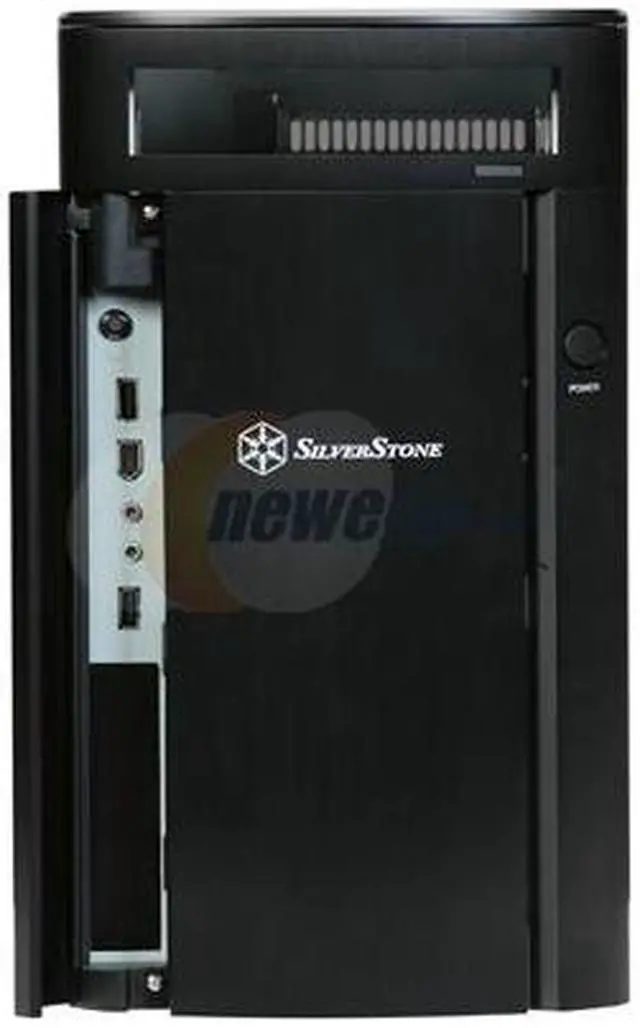 Alt view image 2 of 9 - SilverStone Sugo Series SG04B Black Aluminum / SECC Micro ATX Mini Tower Computer Case