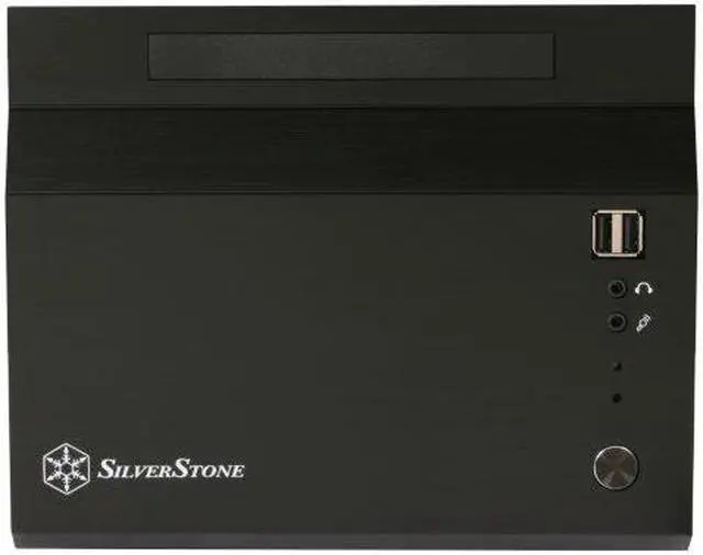 Alt view image 2 of 6 - SilverStone Sugo Series SG06-B Black Aluminum/SECC Mini-ITX Desktop Computer Case SFX 300W with 80 PLUS certification Power Supply