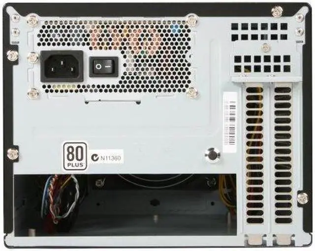 Alt view image 4 of 6 - SilverStone Sugo Series SG06-B Black Aluminum/SECC Mini-ITX Desktop Computer Case SFX 300W with 80 PLUS certification Power Supply