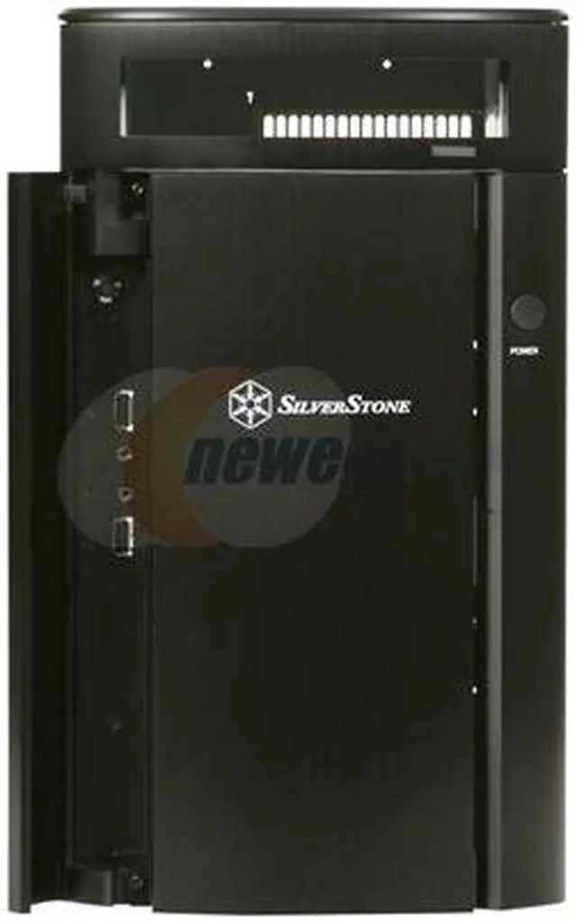 Alt view image 2 of 9 - SilverStone Sugo Series SG04B-F Black Aluminum / 0.8mm SECC Micro ATX Mini Tower Computer Case
