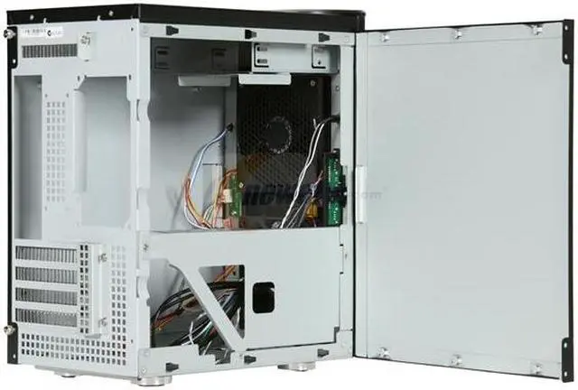 Alt view image 5 of 9 - SilverStone Sugo Series SG04B-F Black Aluminum / 0.8mm SECC Micro ATX Mini Tower Computer Case