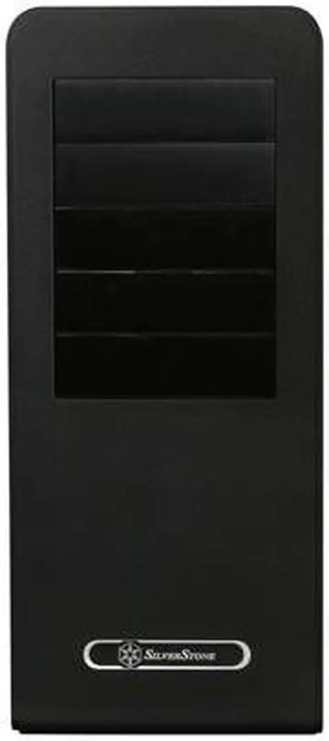 Alt view image 2 of 10 - SilverStone Fortress Series FT02B-W Black Aluminum / Steel Computer Case