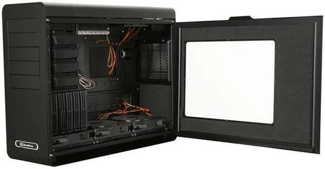 Alt view image 5 of 10 - SilverStone Fortress Series FT02B-W Black Aluminum / Steel Computer Case