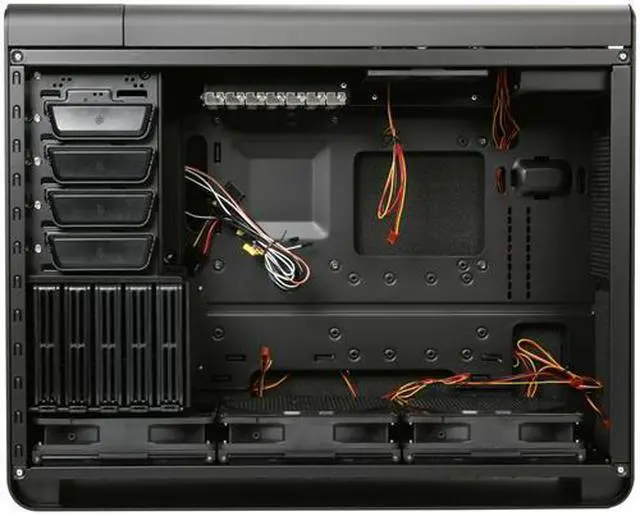 Alt view image 6 of 10 - SilverStone Fortress Series FT02B-W Black Aluminum / Steel Computer Case