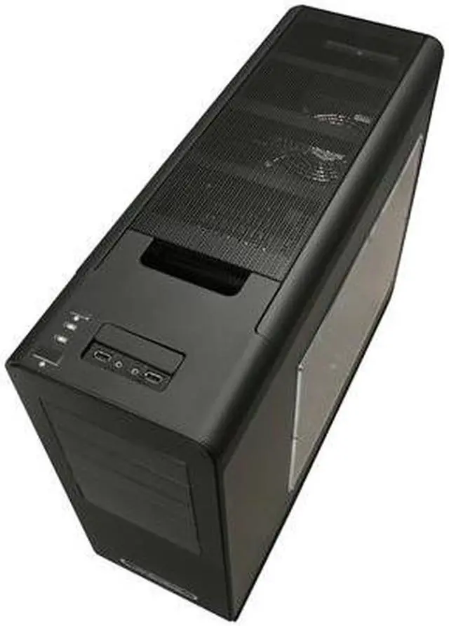 Alt view image 8 of 10 - SilverStone Fortress Series FT02B-W Black Aluminum / Steel Computer Case