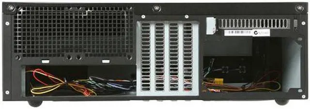 Alt view image 4 of 7 - SILVERSTONE Black Aluminum / 0.8mm SECC Grandia Series GD05B micro-ATX / Mini-DTX / Mini-ITX MB, 1x5.25", 2x3.5"+1x2.5"HDD or 1x3.5"+2x2.5"HDD, 3x120mm golf bladed fan, 11" expansion card capable HTPC Case