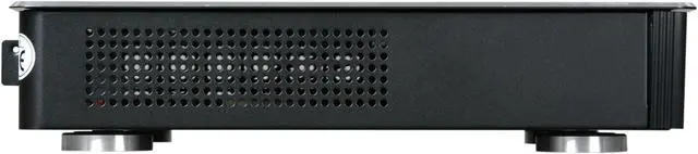 Alt view image 3 of 7 - SilverStone Lascala Series LC09B-ITV Black Aluminum / Steel Mini-ITX Desktop Computer Case Fanless 60W (80W peak) DC/DC board & AC adapter Power Supply